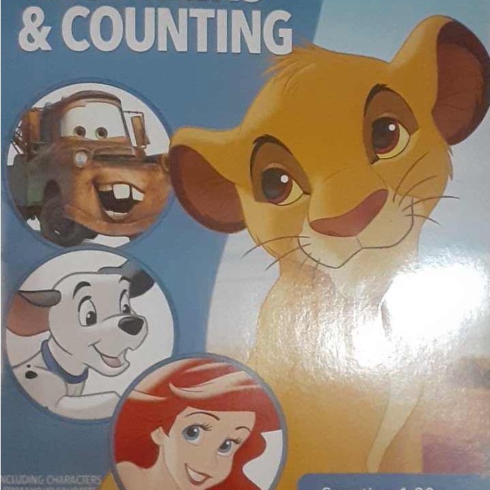 Disney Numbers and Counting Workbook